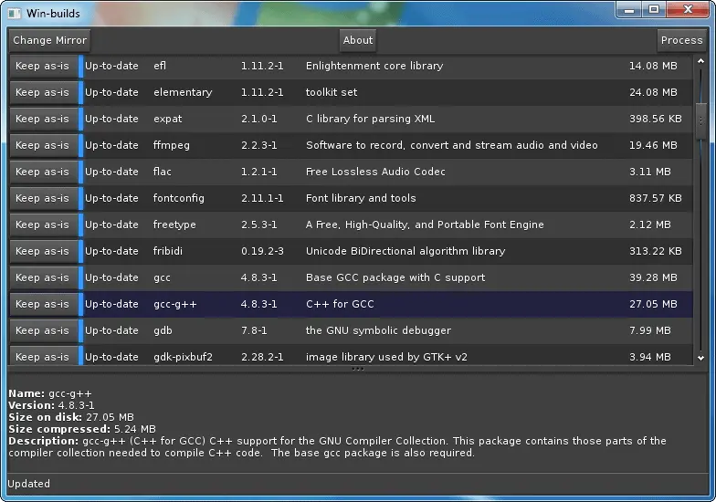 installer window that looks like it belongs on Windows XP